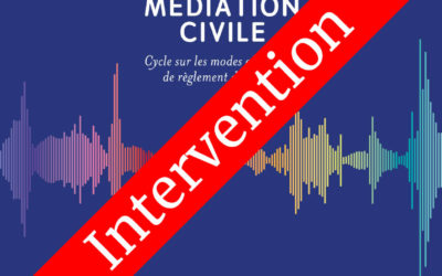Interventions de Maître Aimée Cara lors de la journée de sensibilisation à la médiation civile