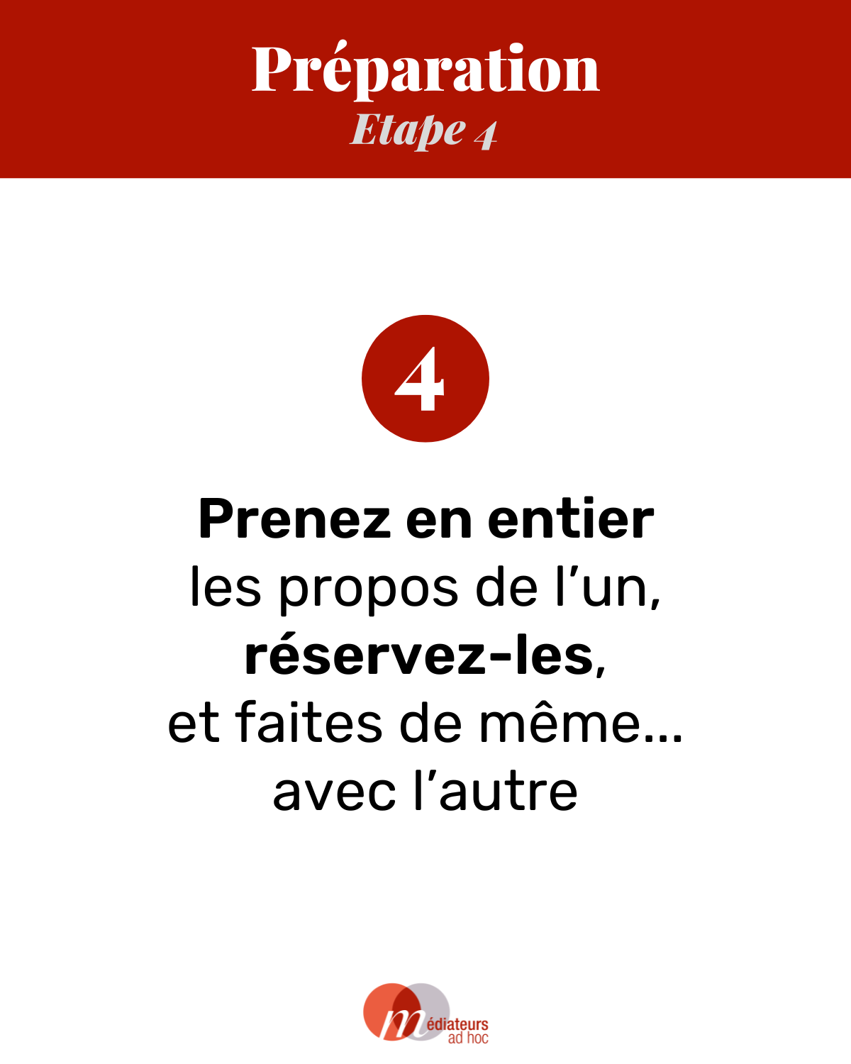 MAH - La recette d'une bonne médiation - 06